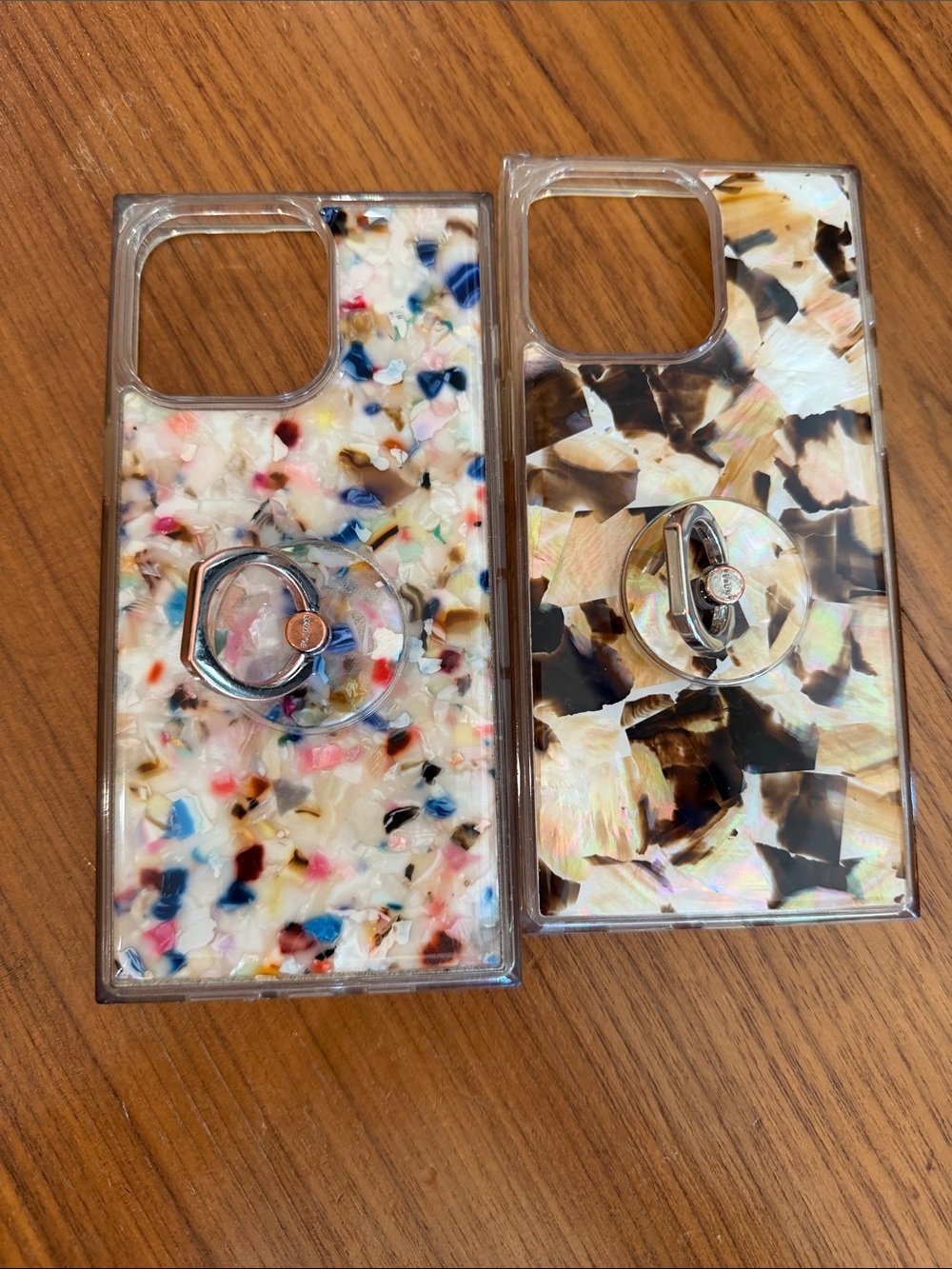 FLAUNT Multicolor Pattern Phone Cases with Ring Grip iPhone 15 Pro Max